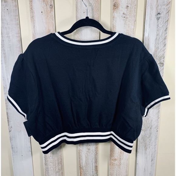 Champion Vintage Wash Fleece Cropped Crew Top - Picture 3 of 7